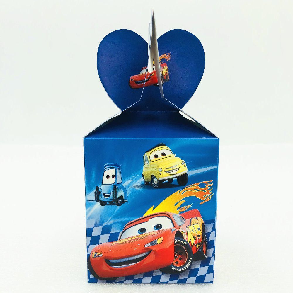 6 pcs/set Lightning Mcqueen kids birthday party supplies Popcorn Box case Gift Box Favor Accessory Birthday Party decoration 1. Yesterday's price: US $3.79 ...