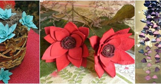 10 Hermosas Manualidades Con Cartones De Huevo Que Ya No Sirven Diy Flowers Flowers Gift Wrapping