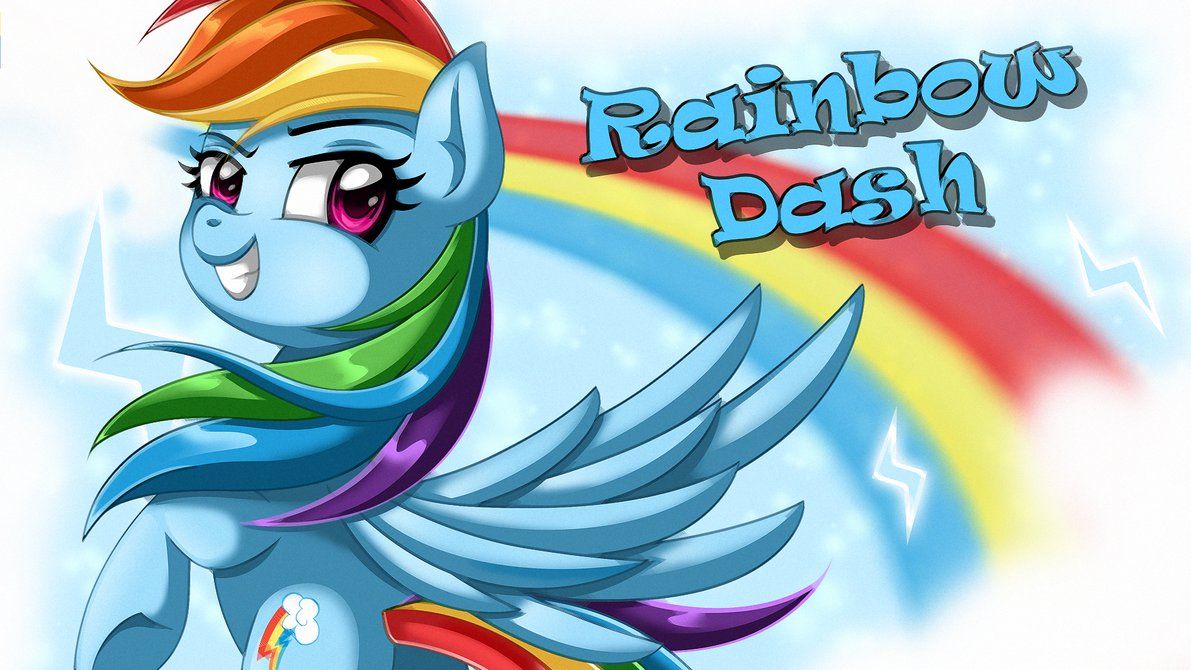 Rainbow Power Rainbow Dash And Fluttershy By Spacekitty