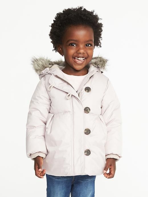 Old Navy Frost-Free Toggle Coat for Toddler Girls | Toddler coat ...