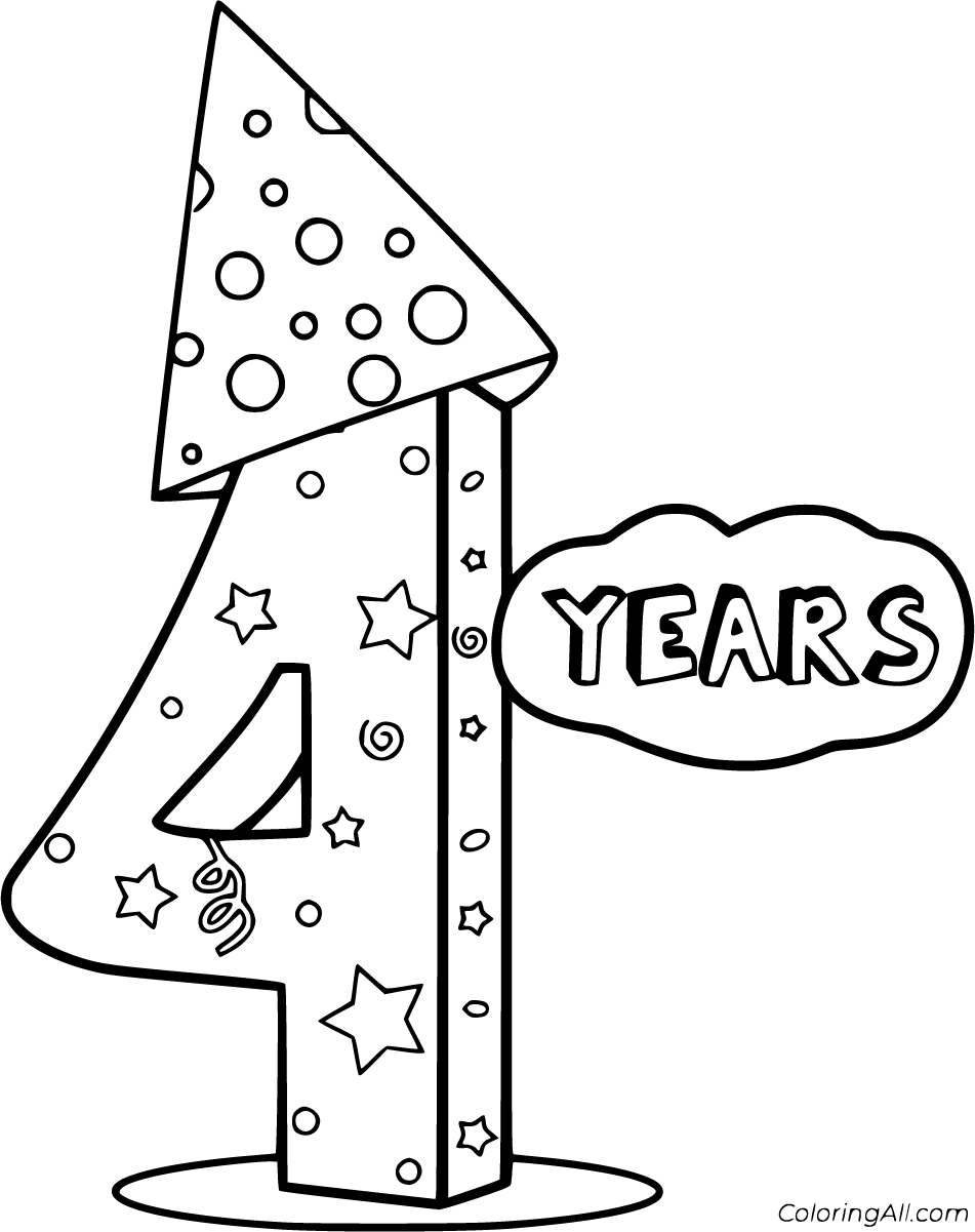 31 free printable Birthday Number coloring pages in vector format easy 31 free printable Birthday Number coloring pages in vector format easy