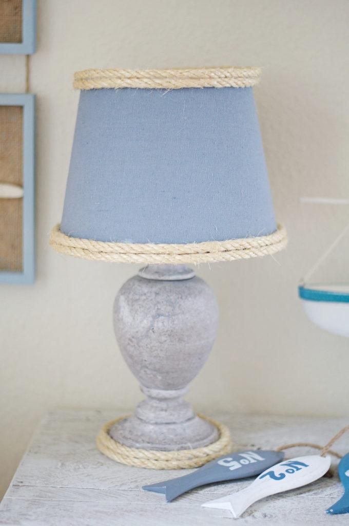 Give life to a boring lamp by giving it a beautiful makeover Give life to a boring lamp by giving it a beautiful makeover