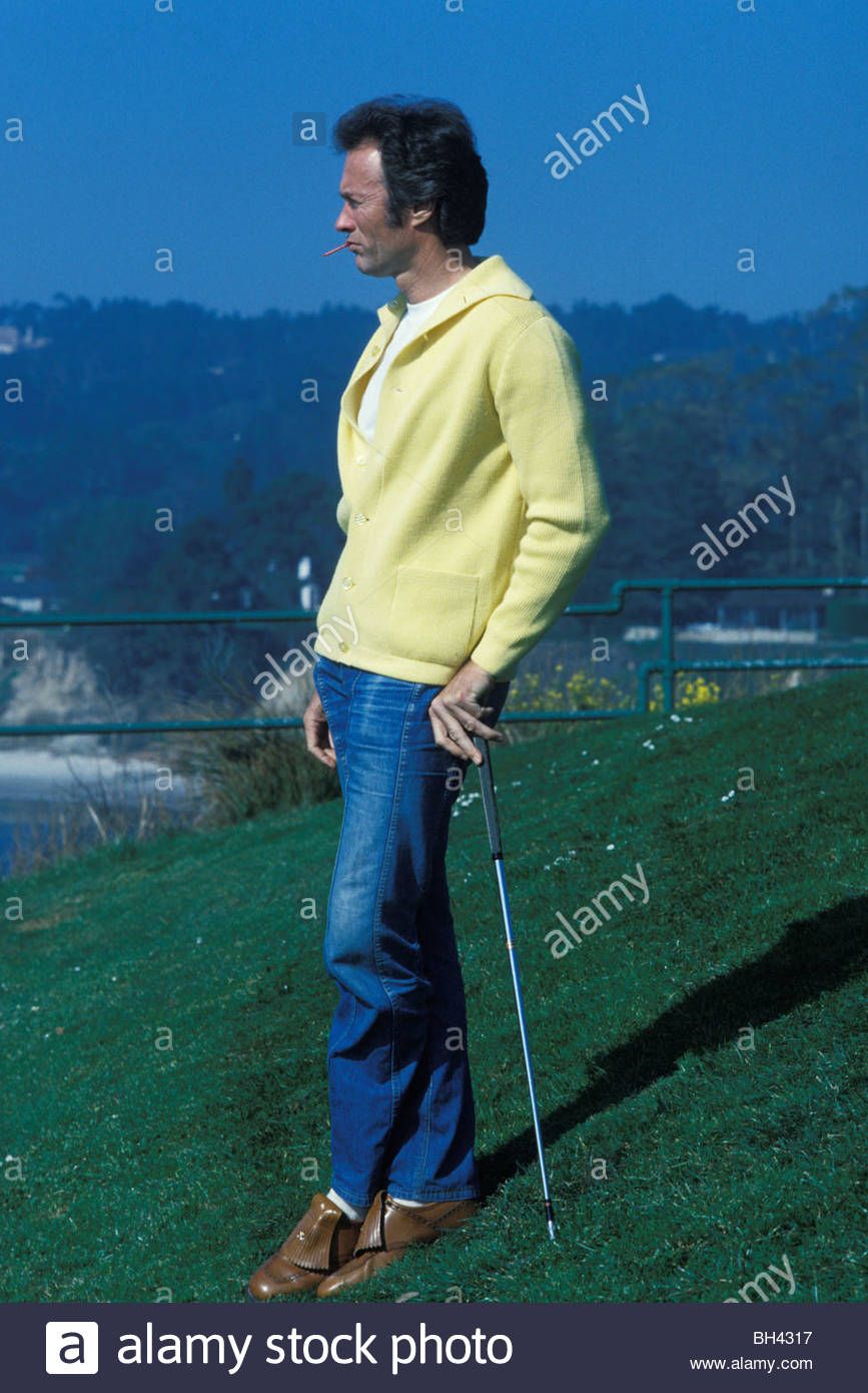 Actor Director Clint Eastwood Plays Golf Near His Home In Pebble Actor Director Clint Eastwood Plays Golf Near His Home In Pebble Beach Carmel The Late 1970s