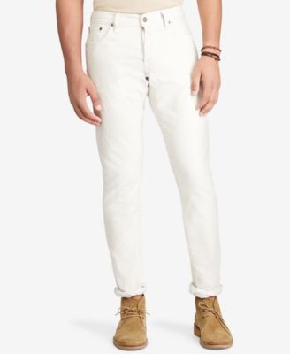 ralph lauren white jeans mens