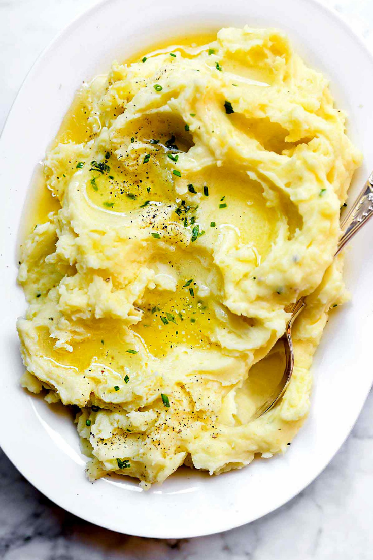 Easy Delicious Creamy Mashed Potatoes #dinnerrecipes #easydinnerrecipes