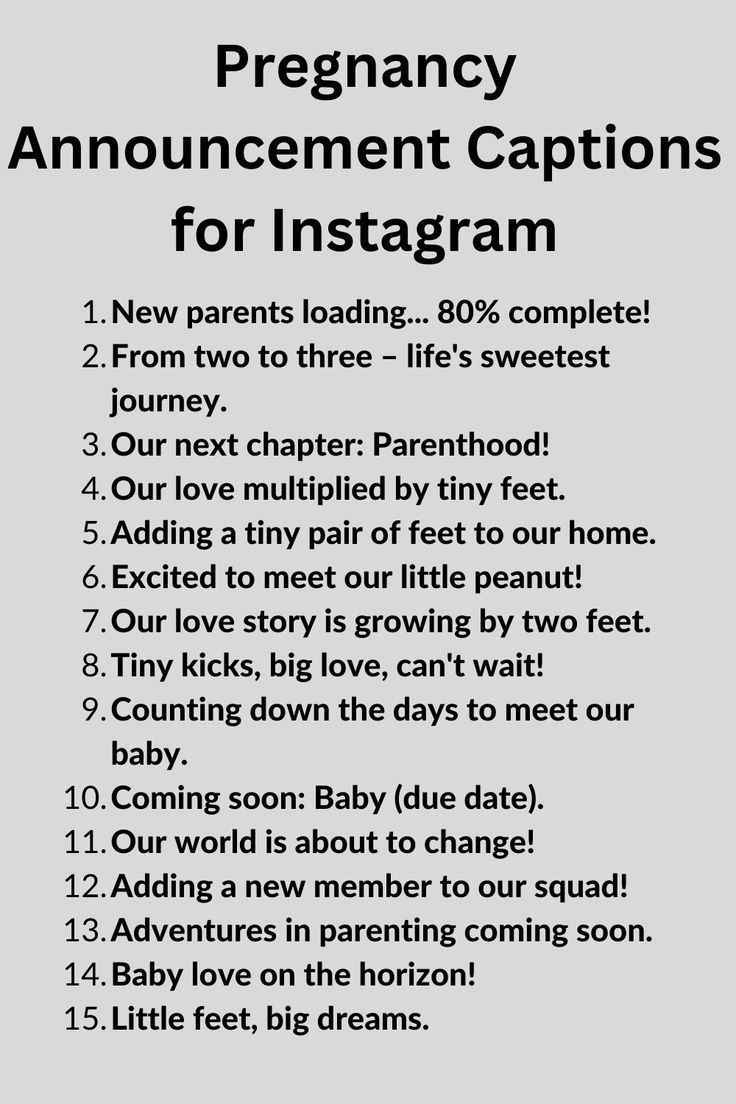 Heartwarming Pregnancy Announcement Captions For Instagram Pregnancy heartwarming-pregnancy-announcement-captions-for-instagram-pregnancy