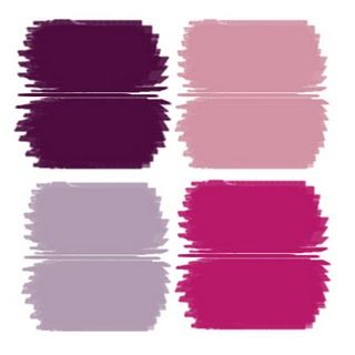 Shades Of Plum Fuchsia Lavender And Pink Highlighted With Hints Color Themes Shades Of Plum