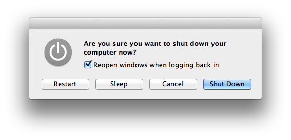 mac shutdown code mac shutdown code