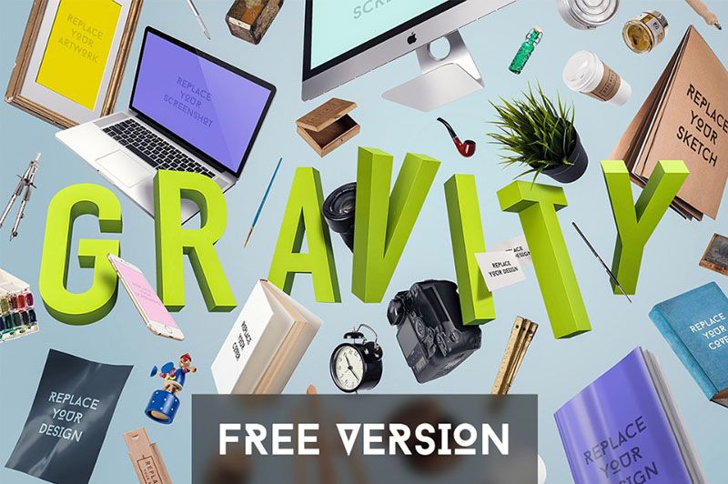 Download Zero Gravity Stage Generator Free Version Zero Gravity Photoshop Mockup Gravity