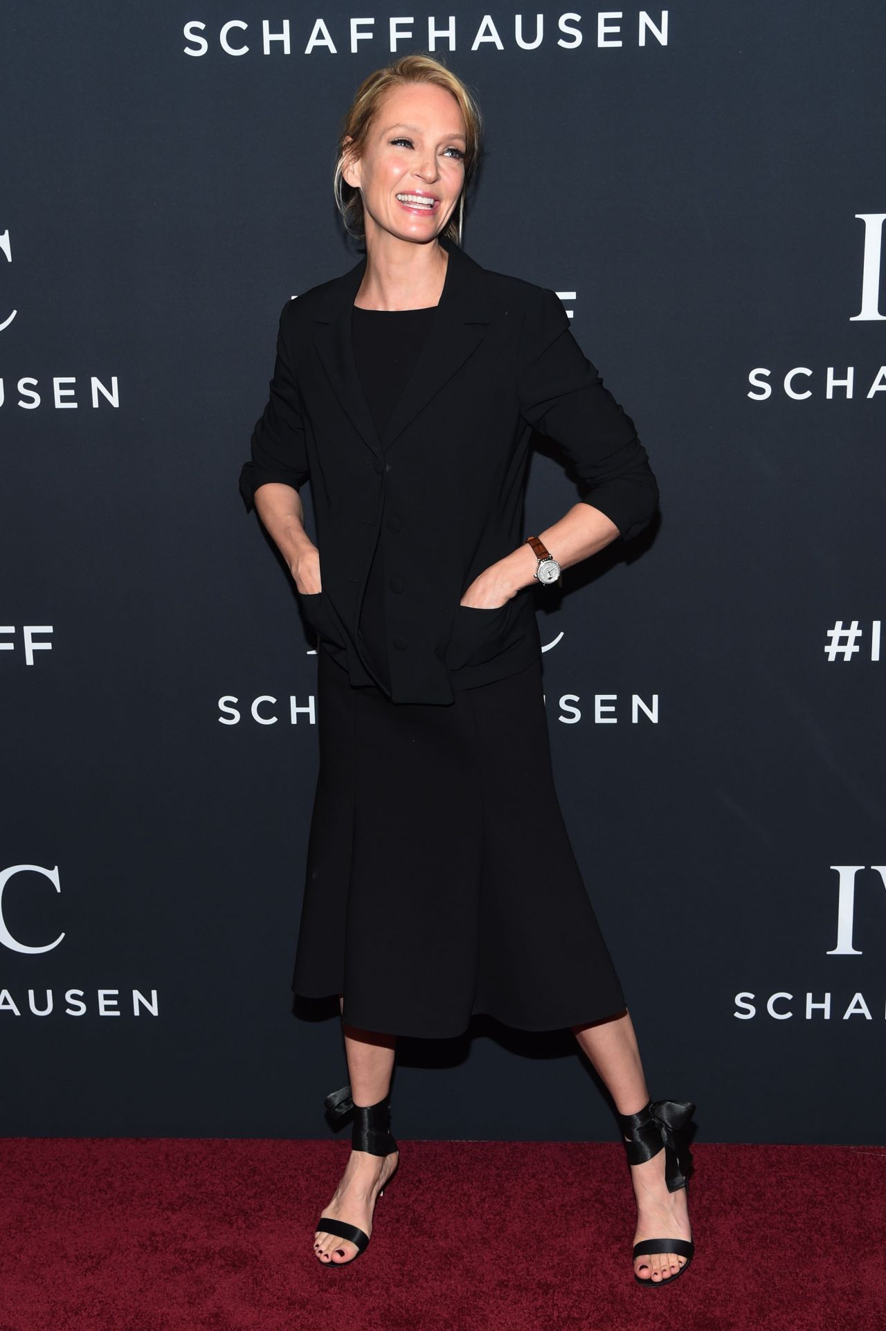 Uma Thurman – IWC Schaffhausen For the Love of Cinema Gala at Tribeca 2017