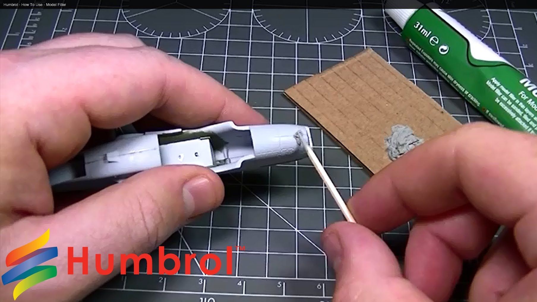 Humbrol - How To Use - Model Filler | Model trains, Model cars kits