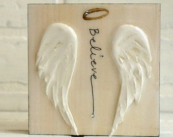 Angel Wing, Guardian Angel Wings, Believe Angel, Custom angel gifts ...