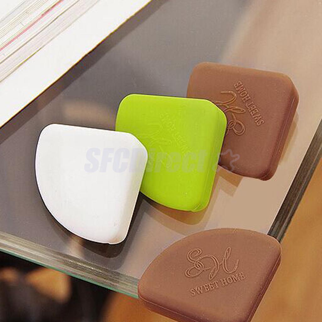 4X BABY SAFETY CORNER PROTECTION DESK TABLE EDGE COVERS PROTECTOR SAFE FOR CHILD