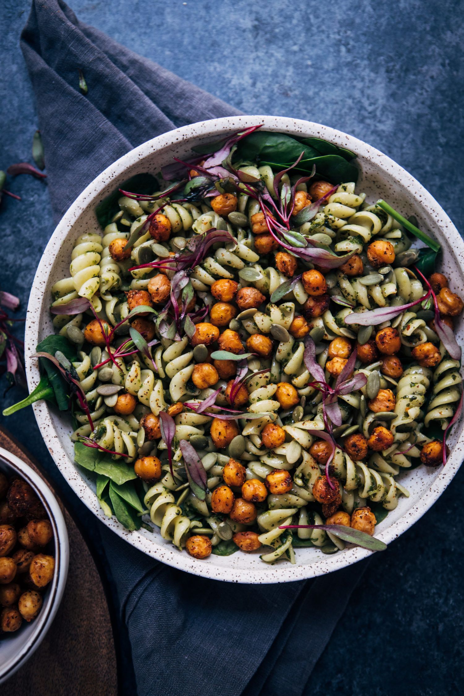 Vegan Pesto Chickpea Bowl Vegan Pesto Chickpea Bowl