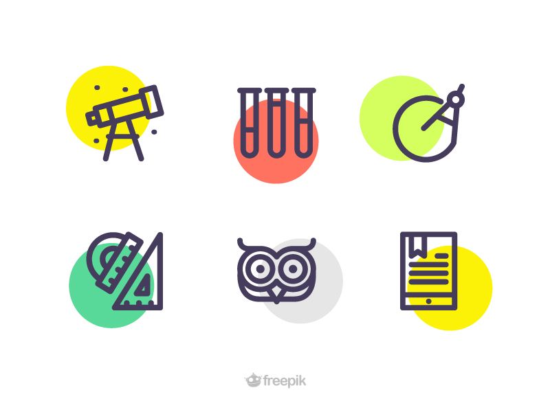 Happy Bright Education A Vector Drawing Represents Happy Bright