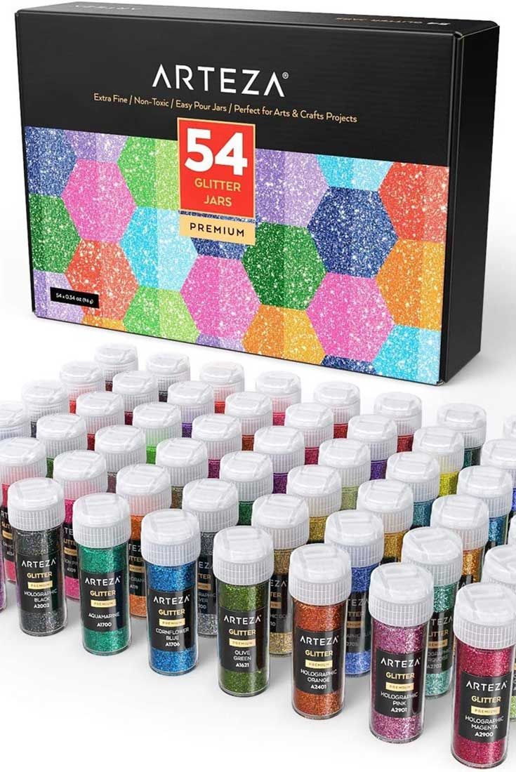 Glitter Tumblers | Best Glitter Ideas For Tumblers - DIY Craft Club Diy Epoxy, Epoxy Resin Crafts, Resin Diy, Glitter Jars, Glitter Bottle, Glitter Tumblers, Easy Sugar Scrub, Gold Supplies, Extra Fine Glitter