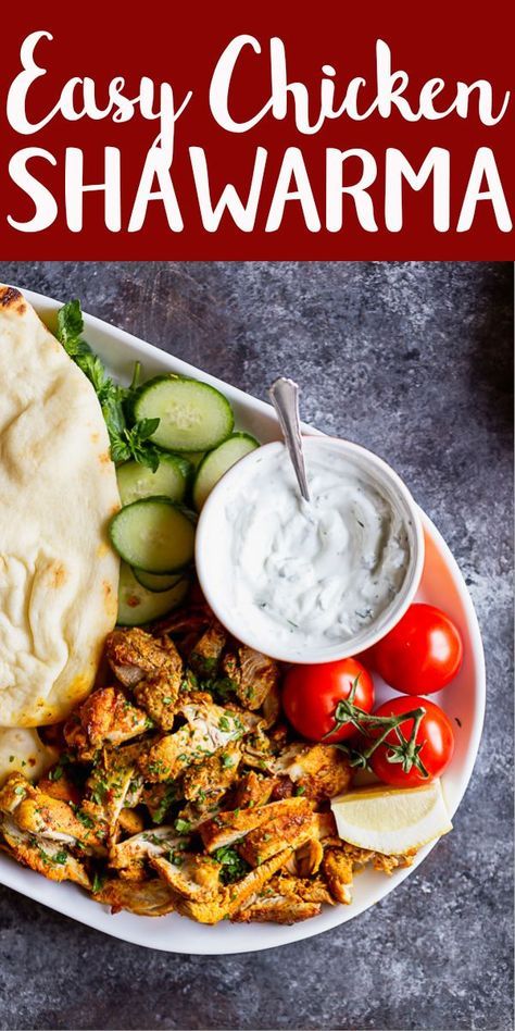 Easy Chicken Shawarma