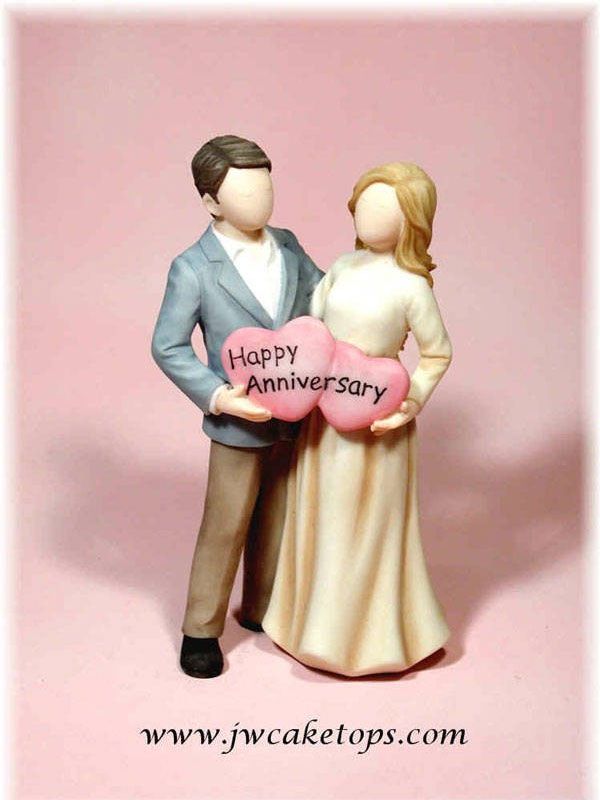 Any Year Wedding Anniversary Cake Top Cakes Pinterest Any Year Wedding Anniversary Cake Top
