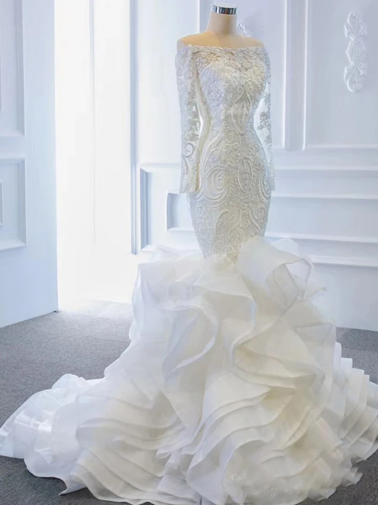 (1) Mermaid Dress Lace, Long Sleeve Mermaid Wedding Dress, Dream Wedding Ideas Dresses, Bridal Dresses, Bridesmaid Dresses, Bridal Gowns Mermaid, Lace Wedding Dress Vintage, Vintage Lace, Online Wedding Dress