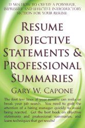 to help you write a good objective statement we listed 50 objective