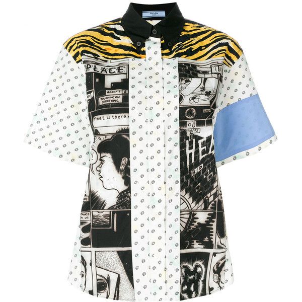 prada comic book shirt