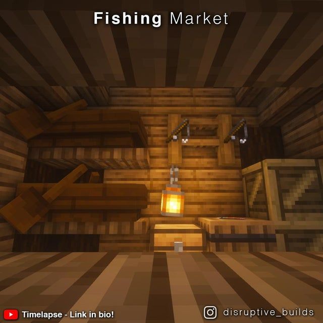 I made a little Fishing Market with a timelapse! I made a little Fishing Market with a timelapse!