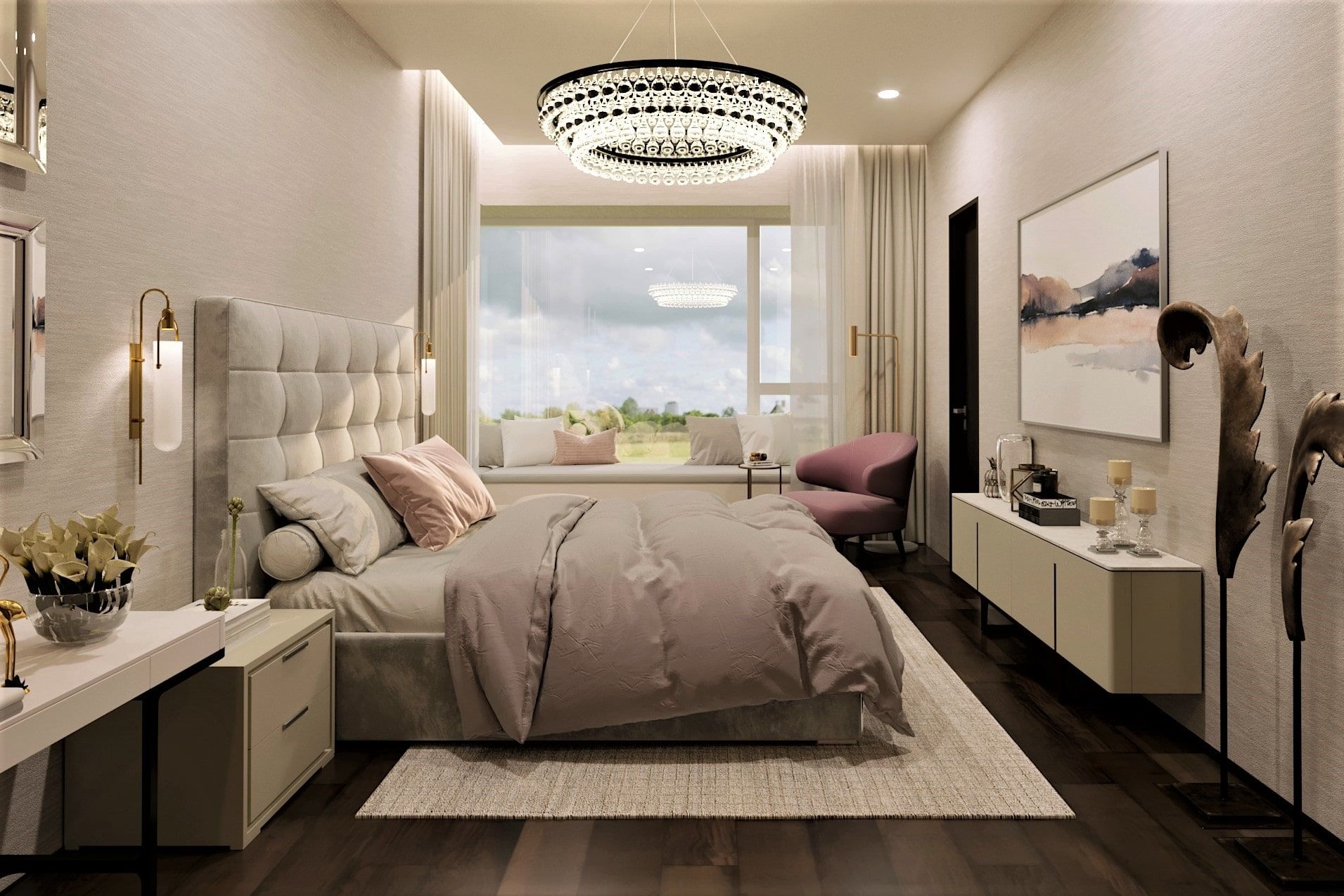 Modern Luxury Bedroom, Luxurious Bedrooms, Dream Home Design, House Design, Exclusive Bedroom, Bedroom Interior, Design Bedroom, Luxury Homes Dream Houses, Home Trends