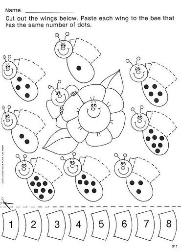 divertido para recortar y pegar kinder pinterest