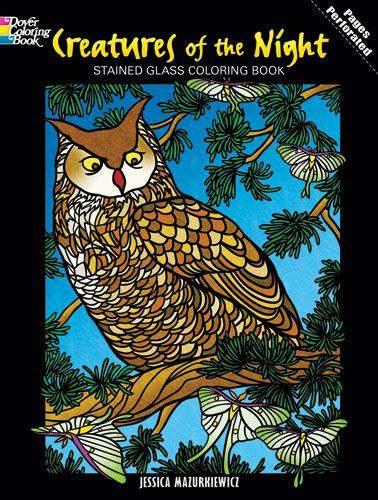 Creatures Of The Night Stained Glass