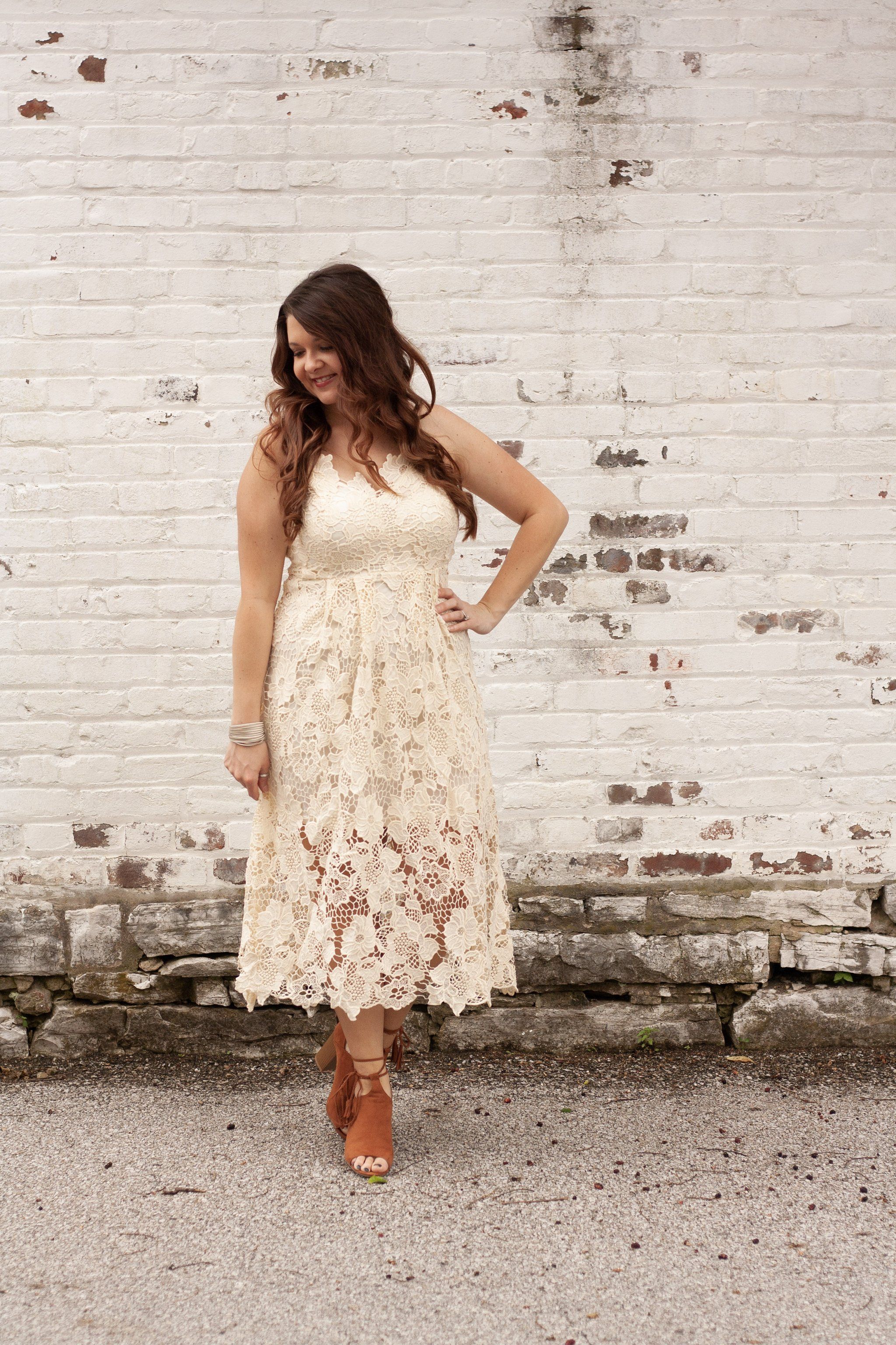 Delaney Lace Dress | Dresses, Lace dress, Cream lace dress