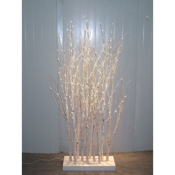 HiLine Gift Ltd. 240 LED Light Birch Tree & Reviews Wayfair Office