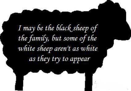 black sheep / quotes & funny things/SylviaDros | Family history quotes