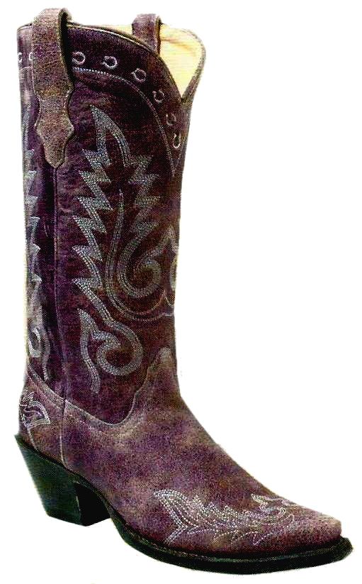 purple cowgirl boots cheap