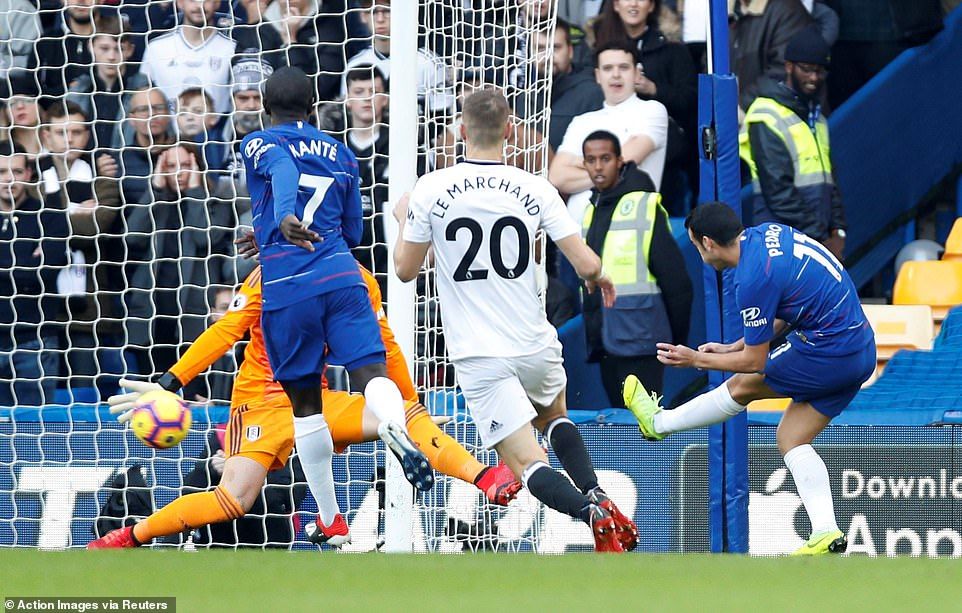 Chelsea 2 0 Fulham Pedro And Loftus Cheek Score In Win Against Rivals Fulham Chelsea Ruben Loftus Cheek
