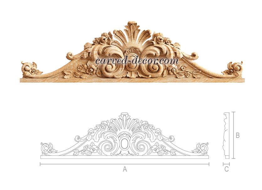 Large Baroque-style center onlays with flowers from beech#additional-separator##additional-separator#This wooden onlay is a bright representative of the inimitable Baroque style. The product has an interesting form, on which a lot of decorative elements in the form of various plants and flowers are located. Such a non-trivial design looks harmonious and original, it will be an amazing addition to any interior. It will perfectly fit into bedrooms, kitchens, living rooms or other interiors. Filigree Tattoo, Angel Wings Wall Decor, Wood Bedroom Furniture, Antique Furniture, Furniture Appliques, Ceiling Medallions, Filigree Design, Baroque Fashion, Wooden Art