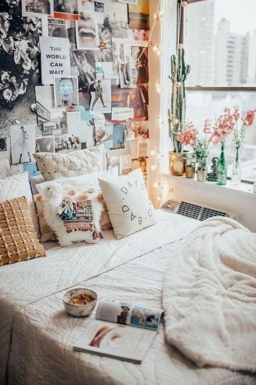 Lieben diese niedlichen Schlafsäle und Wohnheim Dekor Ideen! #dormroom #dorm #d...