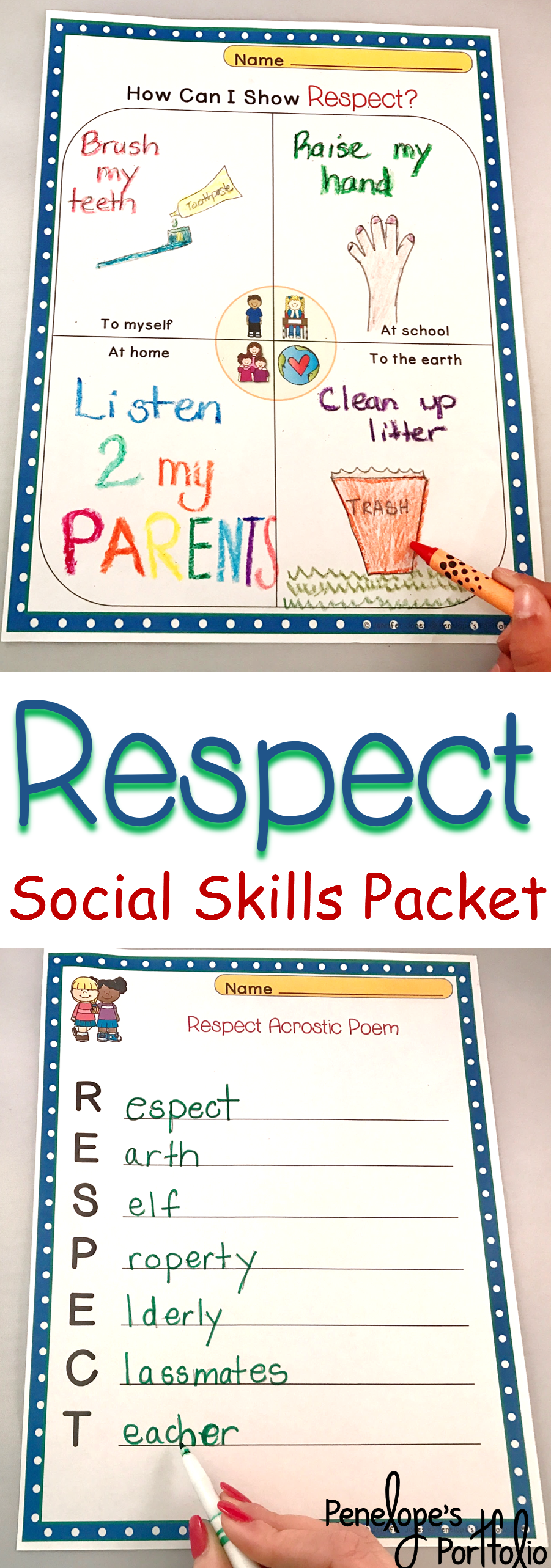 Respect is an essential life skill. This Character