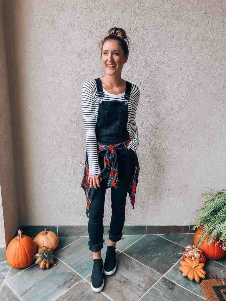 How To Style Overalls 14 Stylish Ideas To Try Simple fall outfits, Cute overall outfits