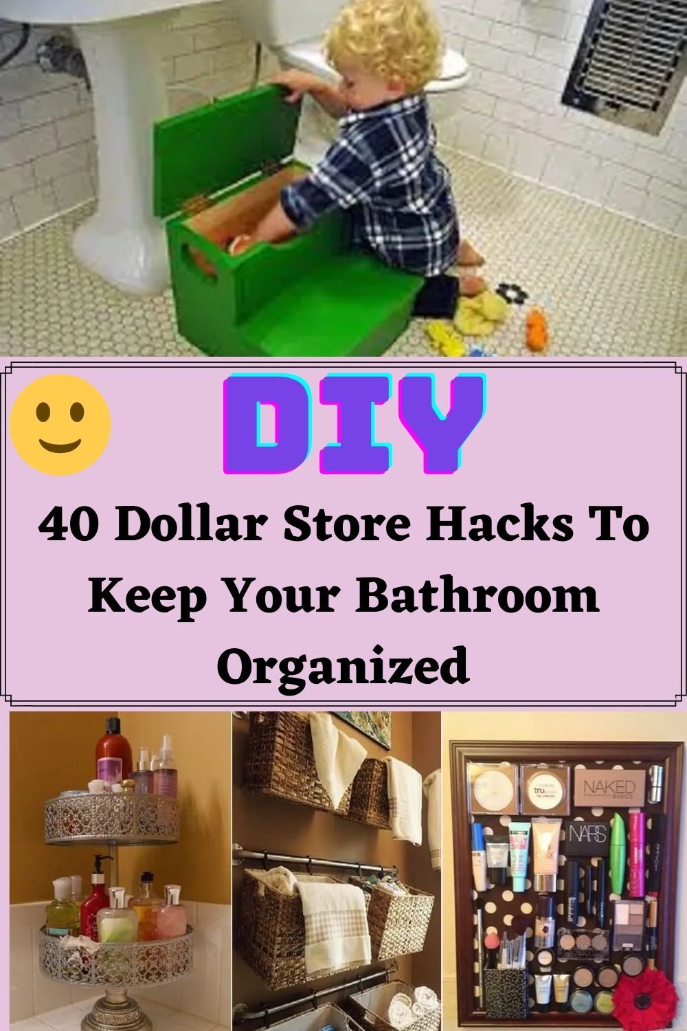 40 Dollar Store Hacks To Keep Your Bathroom Organi 40 Dollar Store Hacks To Keep Your Bathroom Organi
