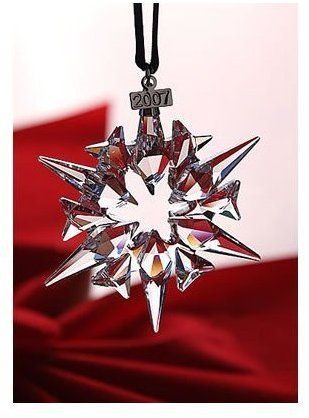 Swarovski Crystal Christmas Ornament 2007 Annual Edition CHRISTMAS Swarovski Crystal Christmas Ornament 2007 Annual Edition - Swarovski Crystal Christmas Ornament 2007 Annual Edition CHRISTMAS