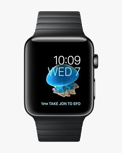 Buy Space Black Apple Smartwatch S2 with 42 mm Stainless Steel Case & Sport Band | Apfeluhr