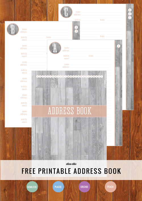 printable home organizer