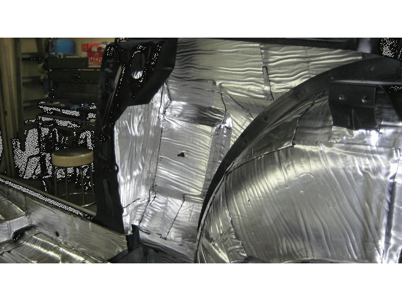 B-Quiet Ultimate Sound Deadener 50 SqFt. roll Make Your Vehicle B-Quiet! FEATURES: Superior Absorption High Stretch and Contouring Ability Anti-Leak Application Water-Resistant Material Temperature Control Properties Improves Quality of Any Audio System High Vehicle Noise Dampening Easy to Install High-temperature butyl rubber adhesive –No fillers Ultra-thick, annealed silver foil without advertising 1mm total thickness (65 mils) Each roll is 50 feet long and 1 foot wide Thermal range: -75 F to Noise Dampening, Butyl Rubber, Thing 1, Car Ride, Sound Waves, Audio System, Acoustic, Quiet