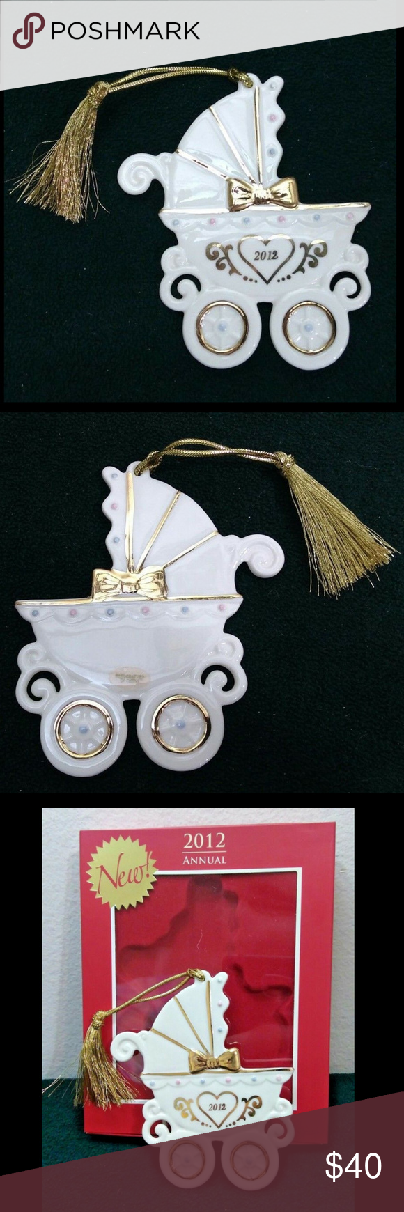 Lenox 2012 Annual Baby's 1st Christmas Ornament Baby's 1st christmas