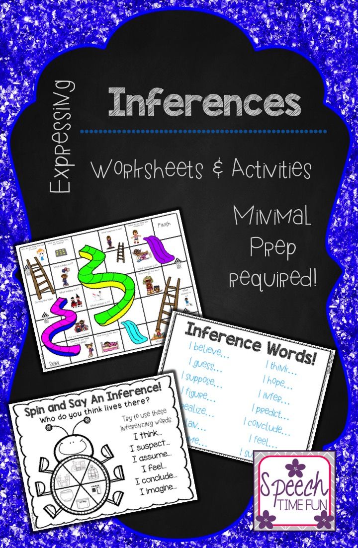 worksheet Inference Worksheets Middle School expressing inferences worksheets and activities inference visual aids graphic organizers