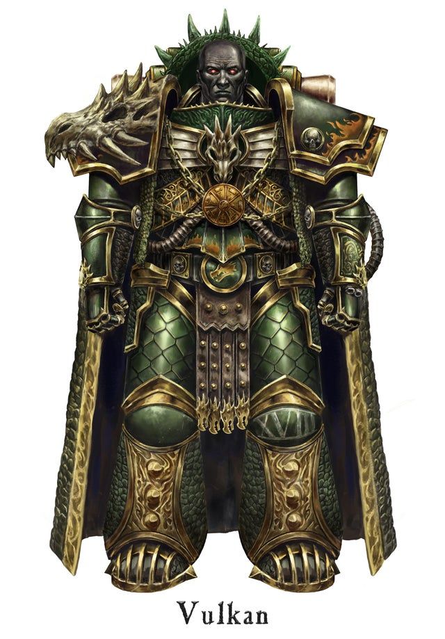 Vulkan By Tim Remin Imaginarywarhammer Warhammer 40k
