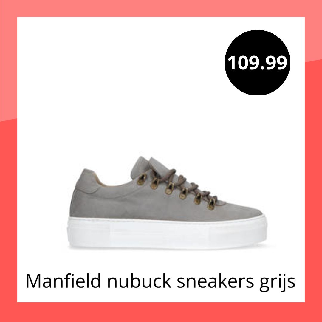 Deze sneaker voor heren van Manfield uit de Manfield-collectie heeft een bovenwerk van nubuck. Het model is voorzien van een vetersluiting en een platte zool met een hoogte van 4 cm. De sneaker heeft een voering van leer en een uitneembaar voetbed. Manfield, Training, Lingerie, Fitness, Sneakers, Shoes, Products, Fashion, Tennis