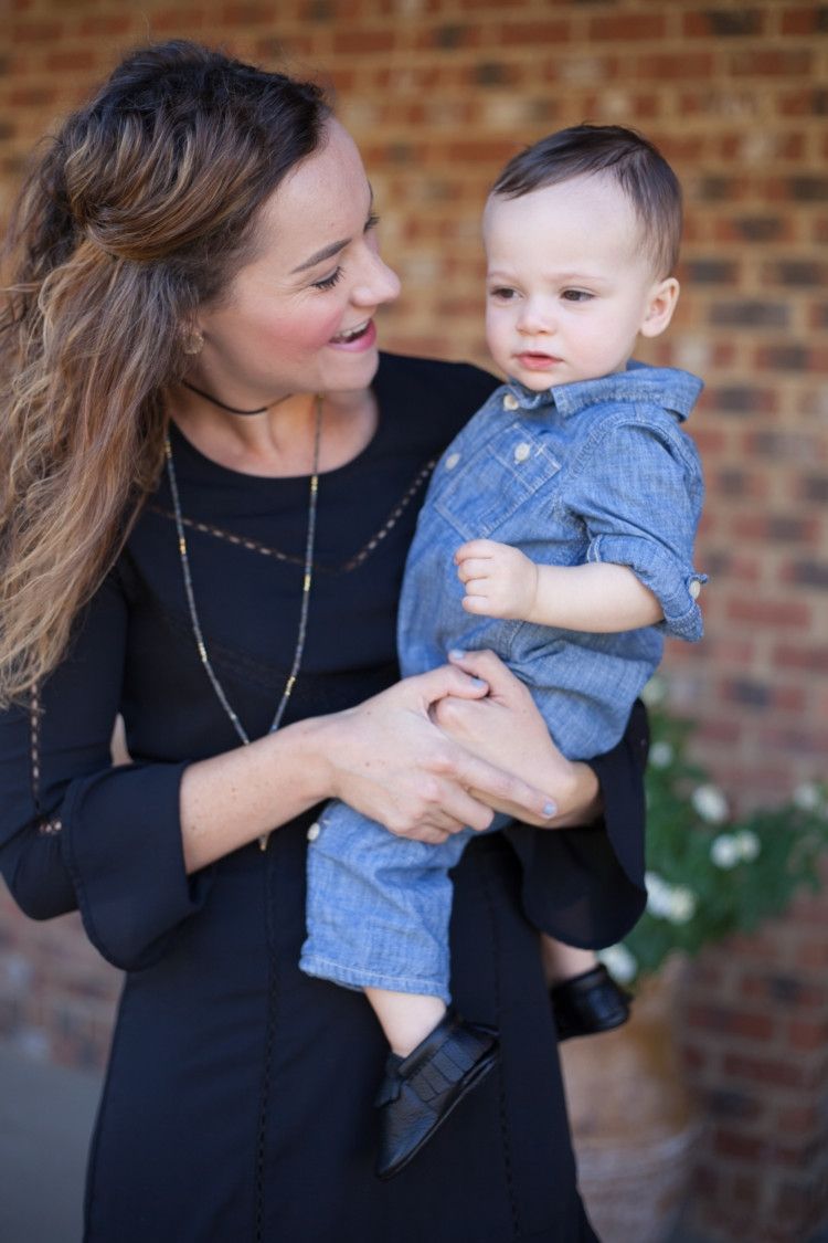 Boy Mom Style: Winter Little Black Dress Boy Mom Style: Winter Little Black Dress