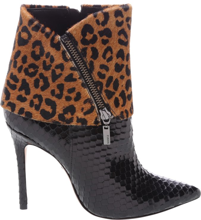 bota schutz animal print