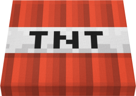 Download ics on canvas - tnt minecraft PNG image with transparent ...